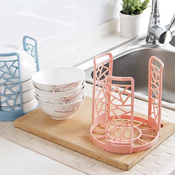 Bowls Draining Rack Holder