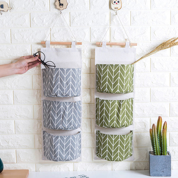 Vintage Pockets Wall Storage