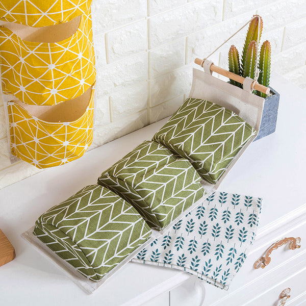 Vintage Pockets Wall Storage