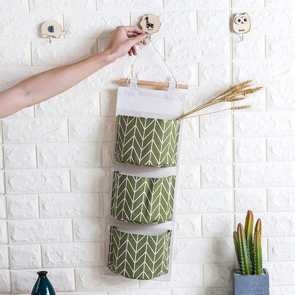 Vintage Pockets Wall Storage